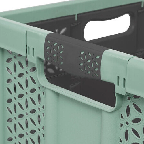 Skládací plastová krabička Fold`n`Box zelená